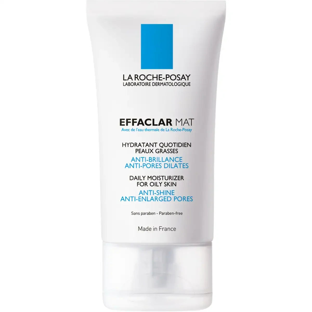 La Roche-Posay Effaclar Mat Anti-Shine, Anti-Enlarged Pores Daily Face Moisturizer for Oily Skin product package