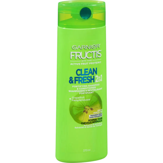Garnier Fructis Clean & Fresh Daily Care 2-in-1 Fortifying Shampoo and Conditioner alternate view