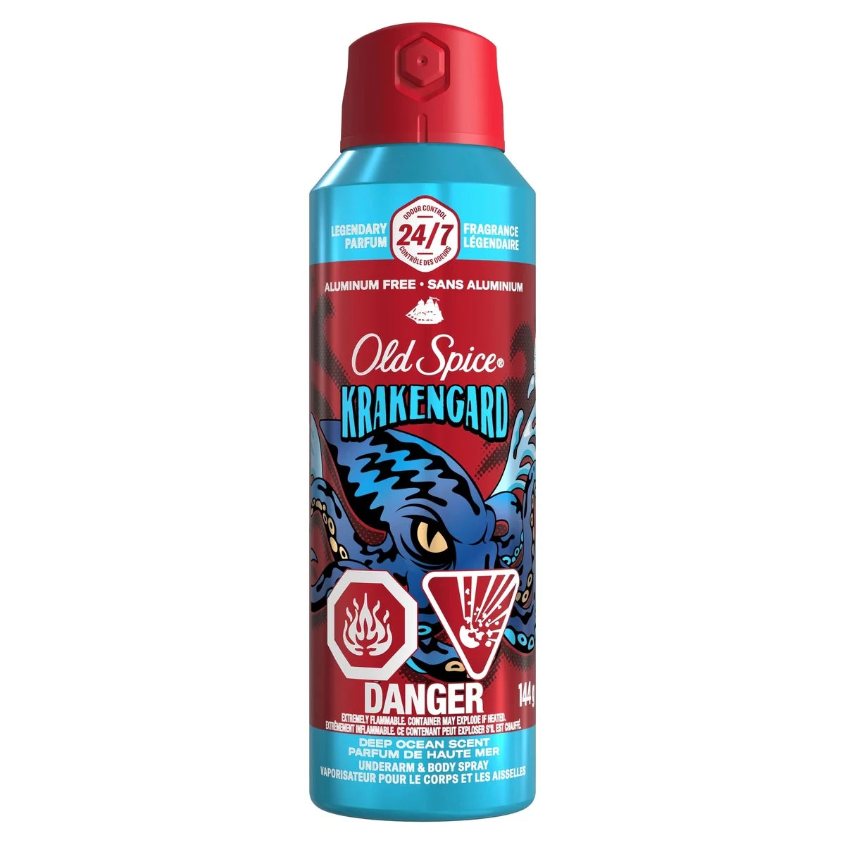 Old Spice Wild Collection Body Spray Krakengard 144g product detail
