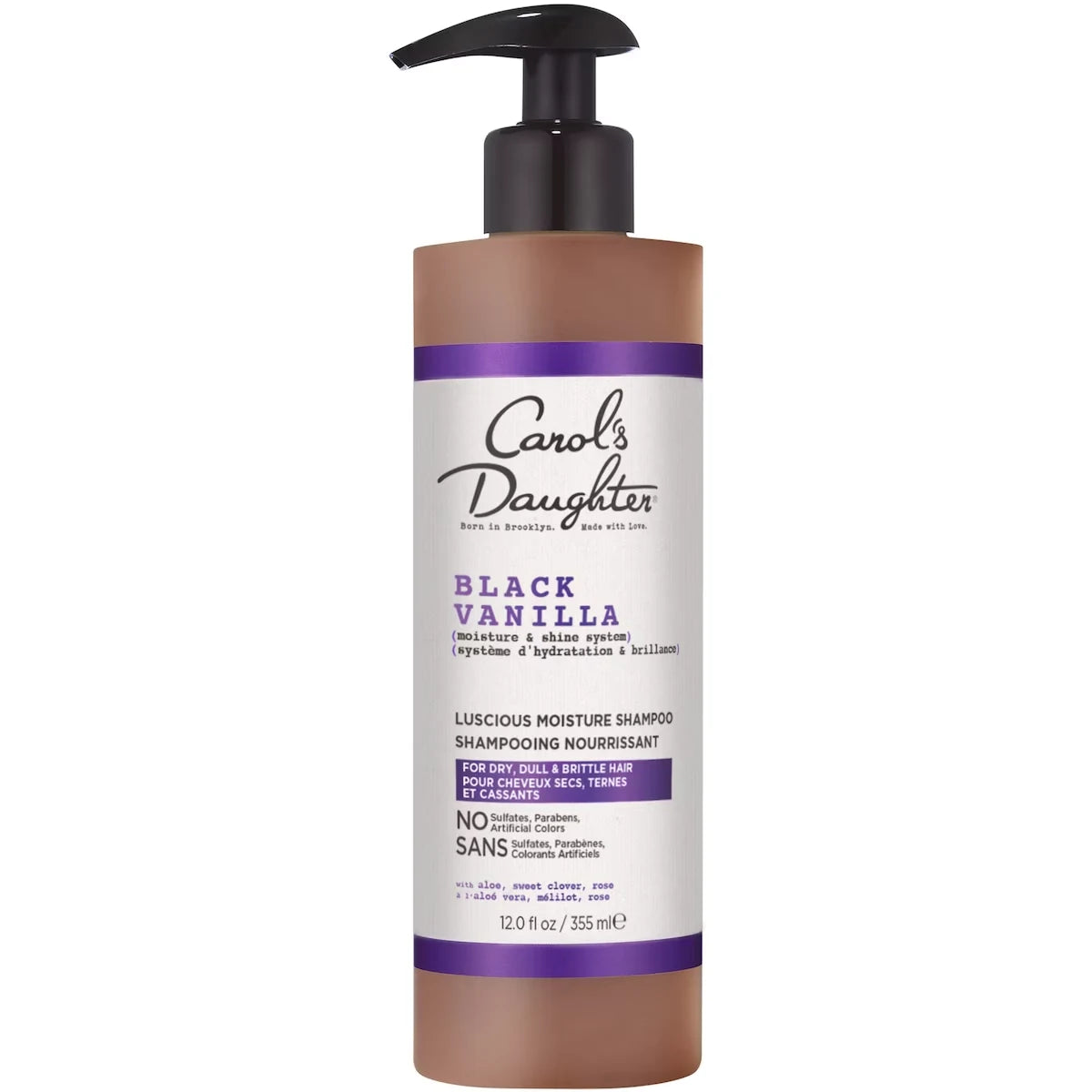 Carol's Daughter Black Vanilla Sulfate Free Moisturizing Daily Shampoo product image
