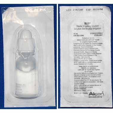 BSS Irrigating Solution 15 mL