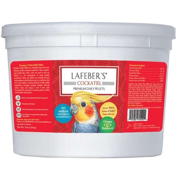 Pellet Diet for Cockatiels for Birds and Small pets - view 1