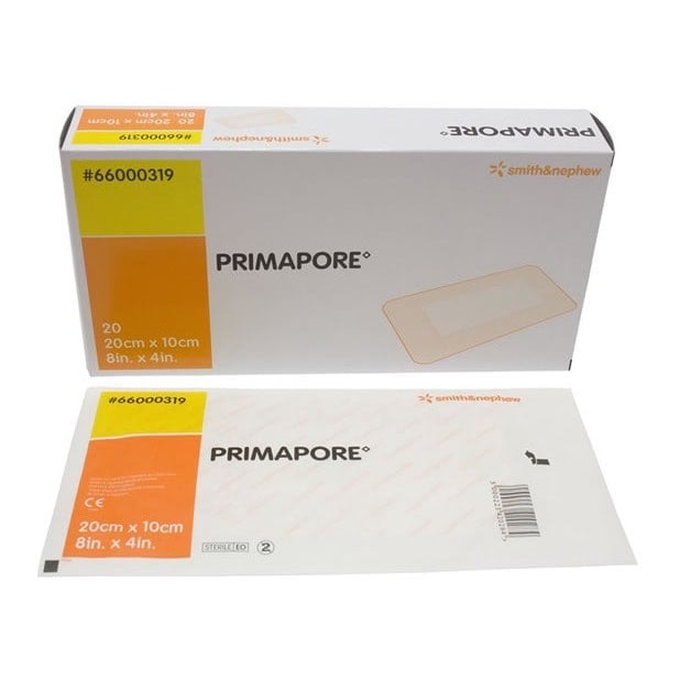 Primapore Dressings Box of 20, 8 in x 4 in - Default Title - product image 1