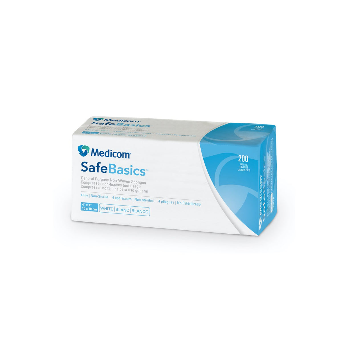 Gauze Sponge Safebasics Non Woven Non Sterile 4 Ply - 4 in x 4 in - product image 1