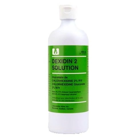 Dexidin Tinted Solution for Pets 450 mL Bottle 2 % W/V - Default Title - product image 1
