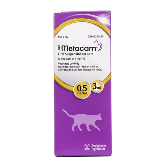 Metacam Cat Oral Suspension, 0.5 mg/ml, 3 mL - view 2