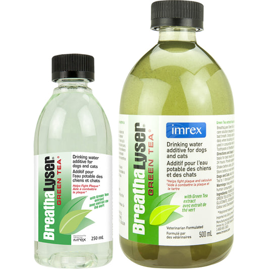 Breathalyser Green Tea Drinking Water Additive for Cats and Dogs - 250 mL - product image 1