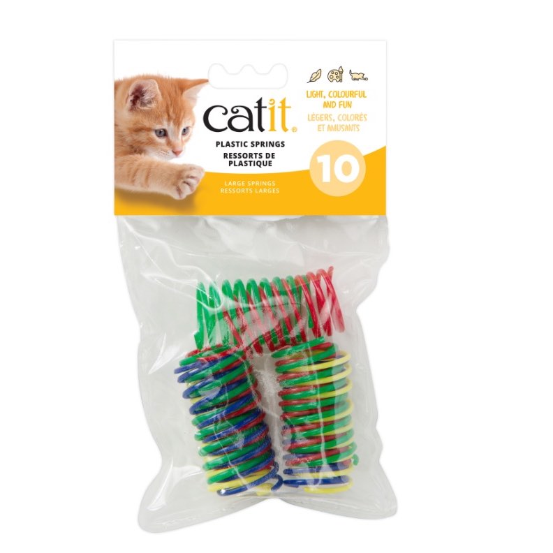 Mega Silly Plastic Springs for Cats Pack of 10 - Default Title - product image 1