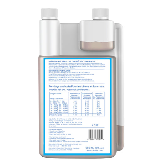 Ha Hyaluronic Acid Glucosamine Hcl Green Lipped Mussels for Dogs and Horses - view 2