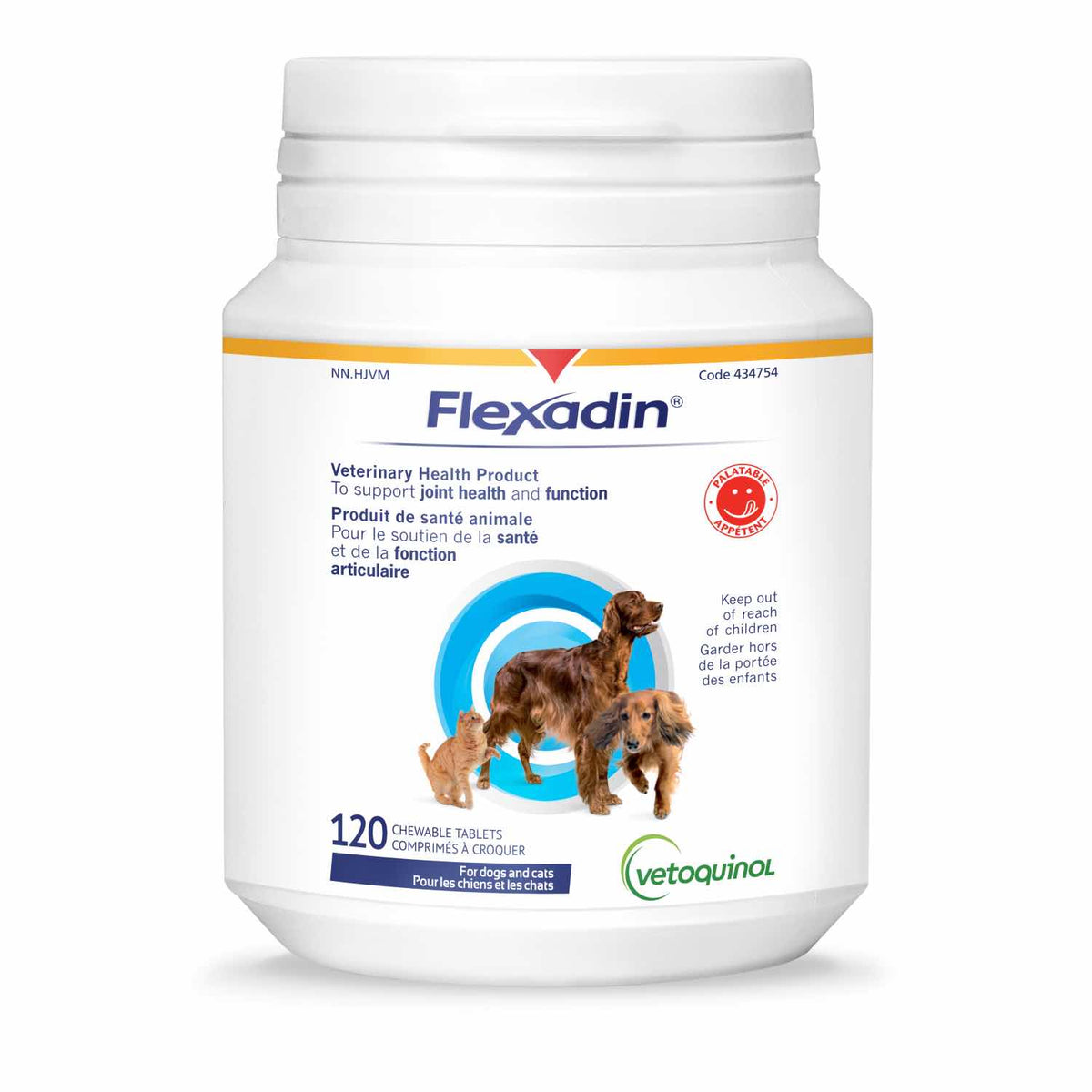 Flexadin Joint Health and Function Supplement - 120 Chewable Tablets - product image 1