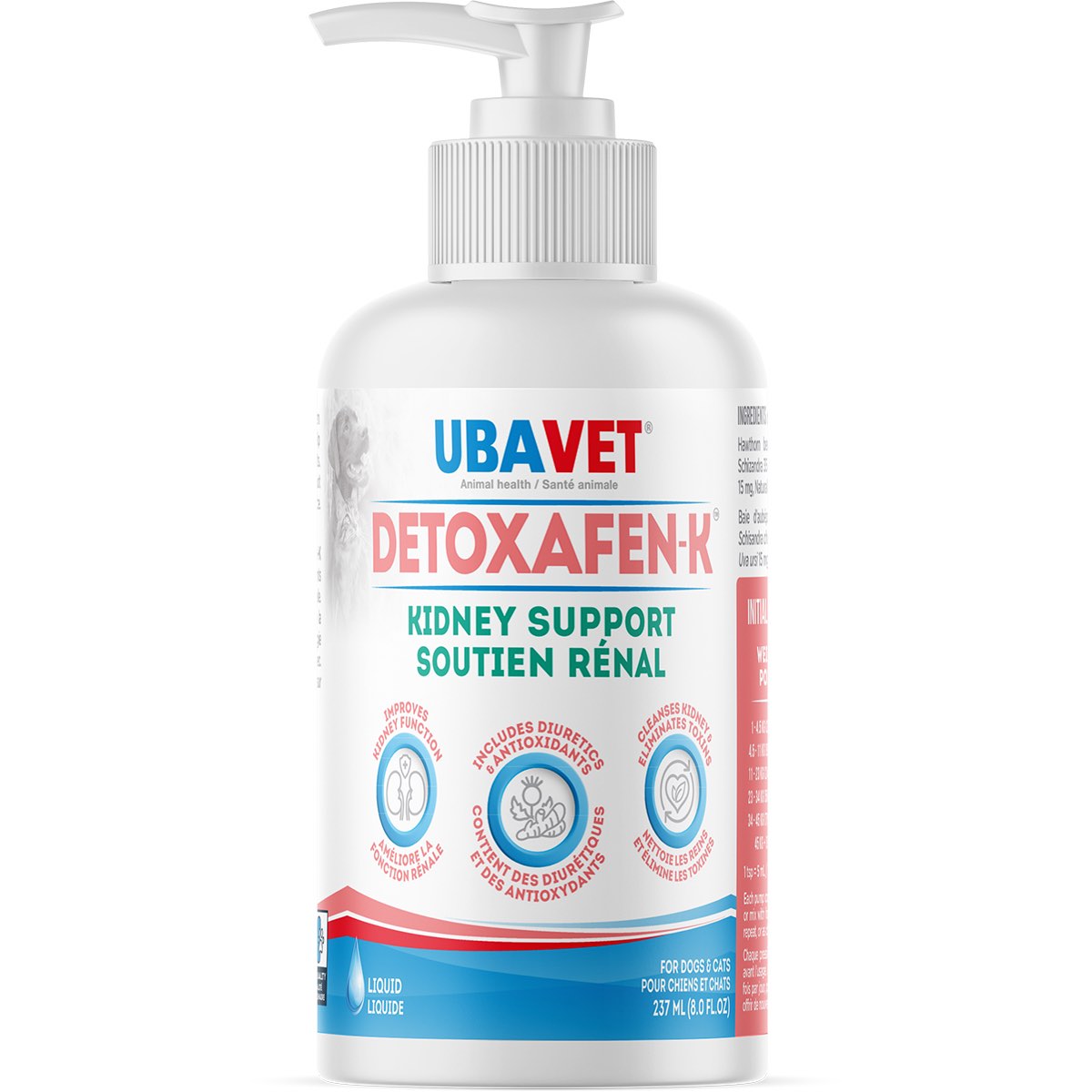 Detoxafen-K (Original) for Cats and Dogs 237 mL Bottle - Default Title - product image 1