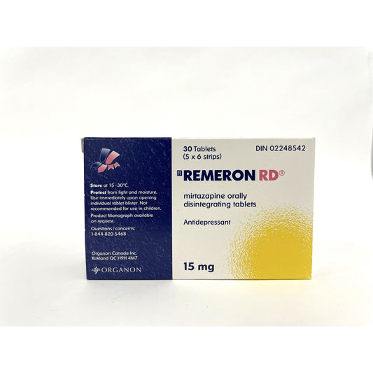 Remeron RD Tablet (Orally Disintegrating) 1 Bottle of 30 Tablets - view 2
