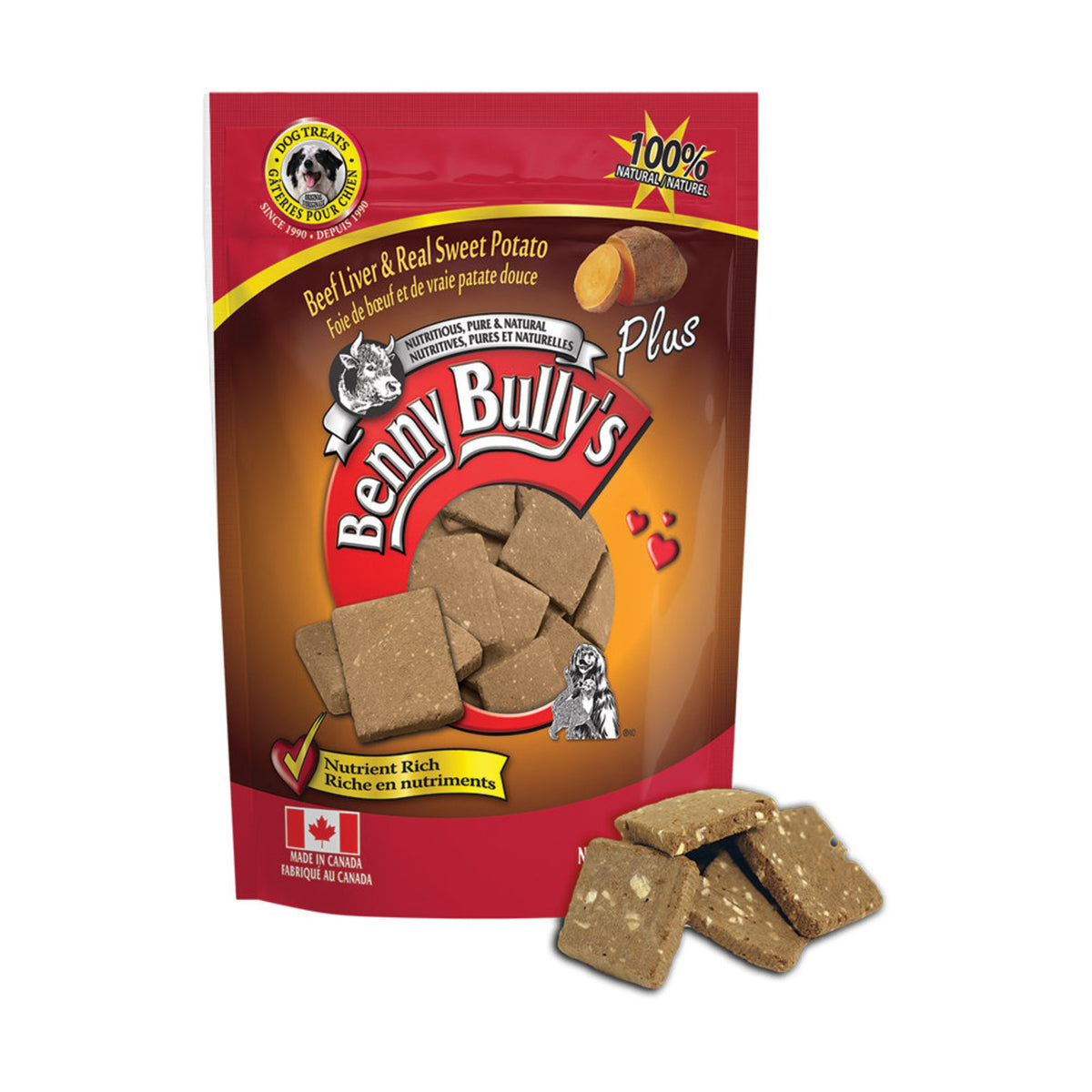 Liver Chops Plus Dog Treats - Liver and Sweet Potato - product image 1