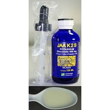 JAA K2 S for Cats and Dogs 120 mL Bottle 468 mg/Dose - Default Title - product image 1