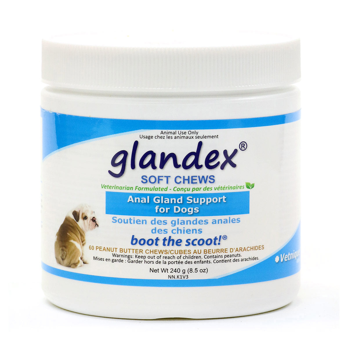 Glandex Soft Chews for Dogs (Peanut Butter) 60 Soft Chews - Default Title - product image 1