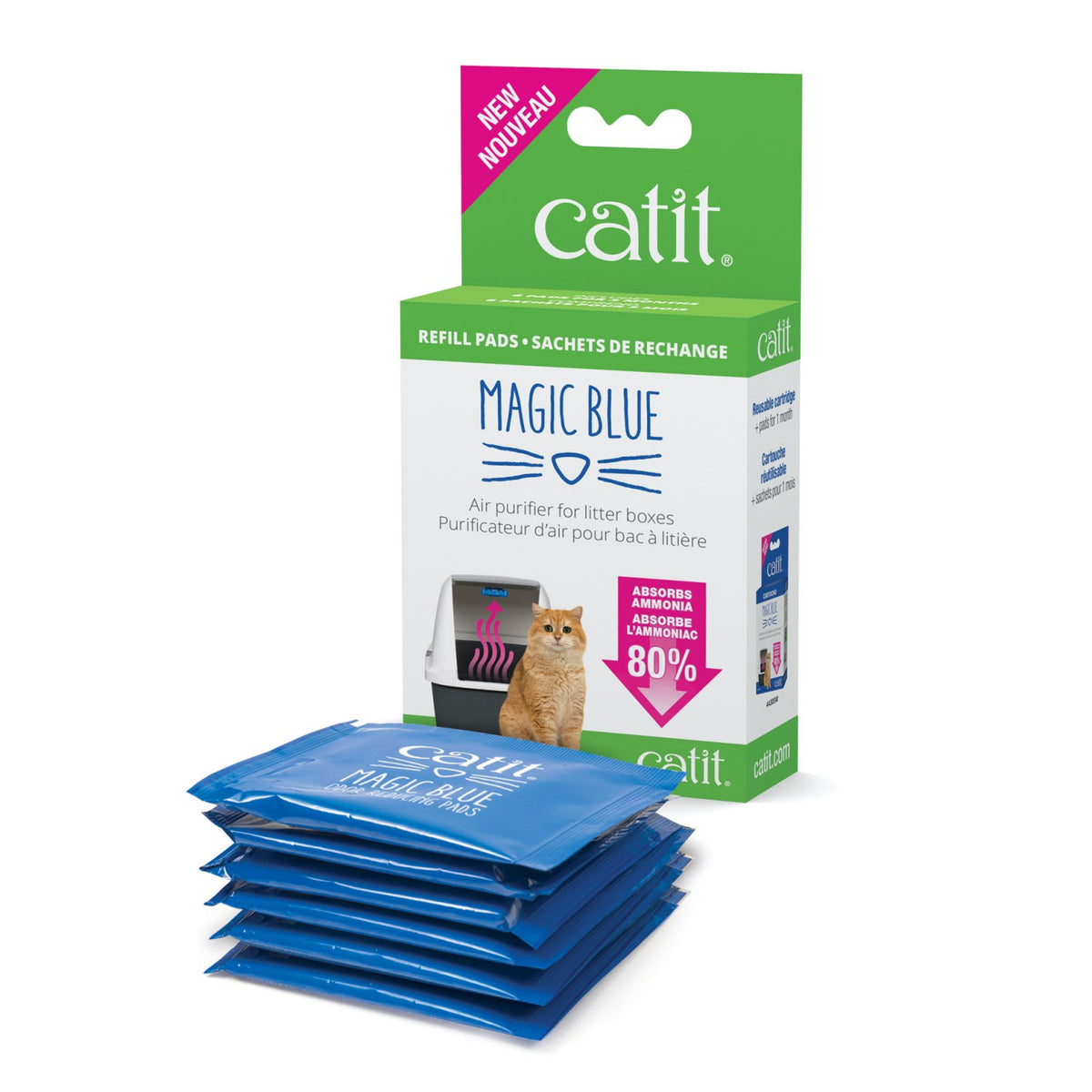 Magic Blue Refill Filter Pads for Cats Pack of 6 - Default Title - product image 2