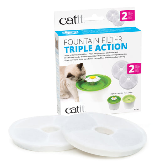Triple Action Fountain Filters for Cats - view 2