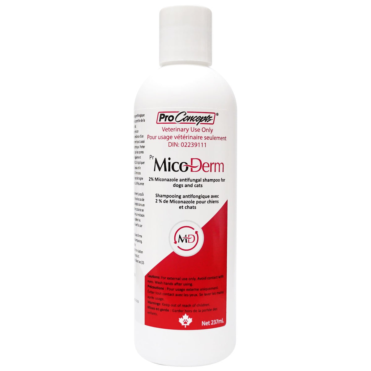 MicoDerm for Dogs, 2 % W/W, 237 mL