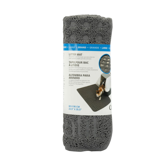 Litter Mat for Cats (Grey) 1 Unit, Large - Default Title - product image 2