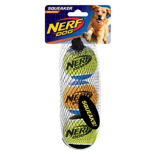 Nerf Dog Squeaker Tennis Balls for Dogs Bag of 3 Balls - Default Title - product image 2