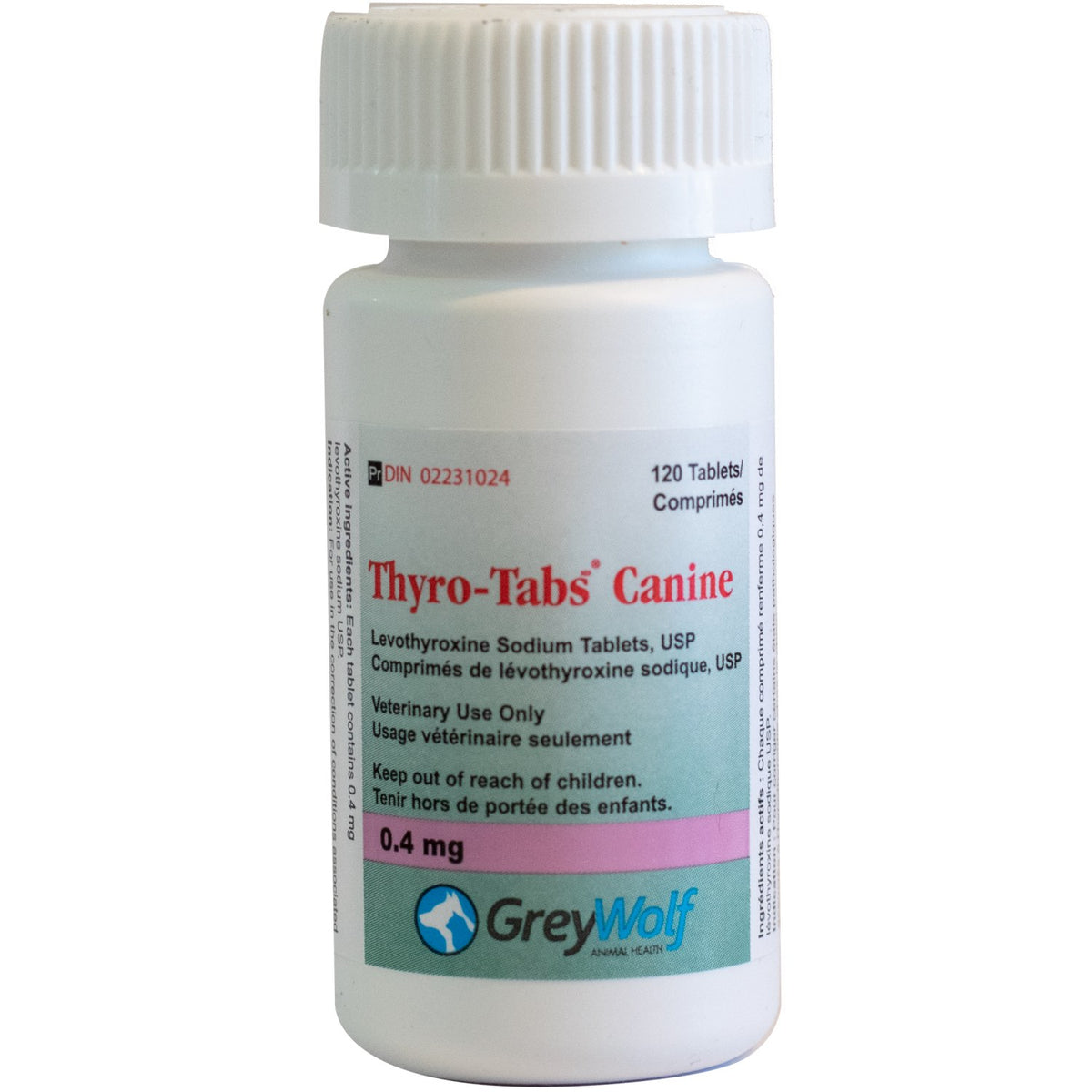 Thyro-Tab for Dogs, 0.4 mg, 120 Tablets