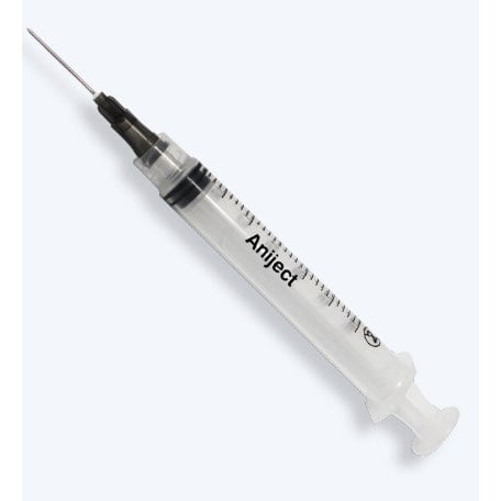 Syringes 3 Cc Aniject with Needle - 22 g x 1 in - product image 1