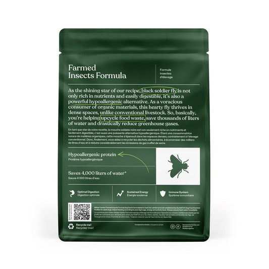 Farmed Insect Formula Adult Dog Kibbles for Dogs (Cricket) 5 kg Pack - Default Title - product image 2