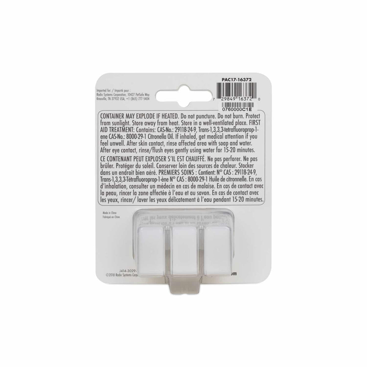 Spray Control Citronella Refill for Dogs Pack of 3, 3.14 mL - view 3