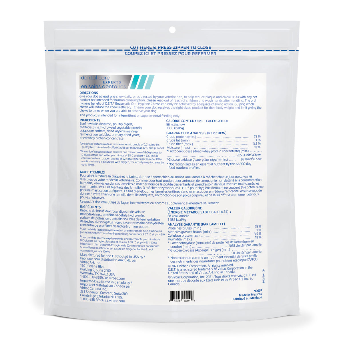 C E T Enzymatic Chews for Dogs - Large - product image 4