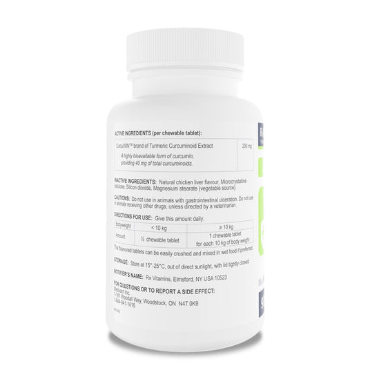 Rx Vitamins CurcuWIN (Original) 90 Chewable Tablets for Cats and Dogs - Default Title - product image 2