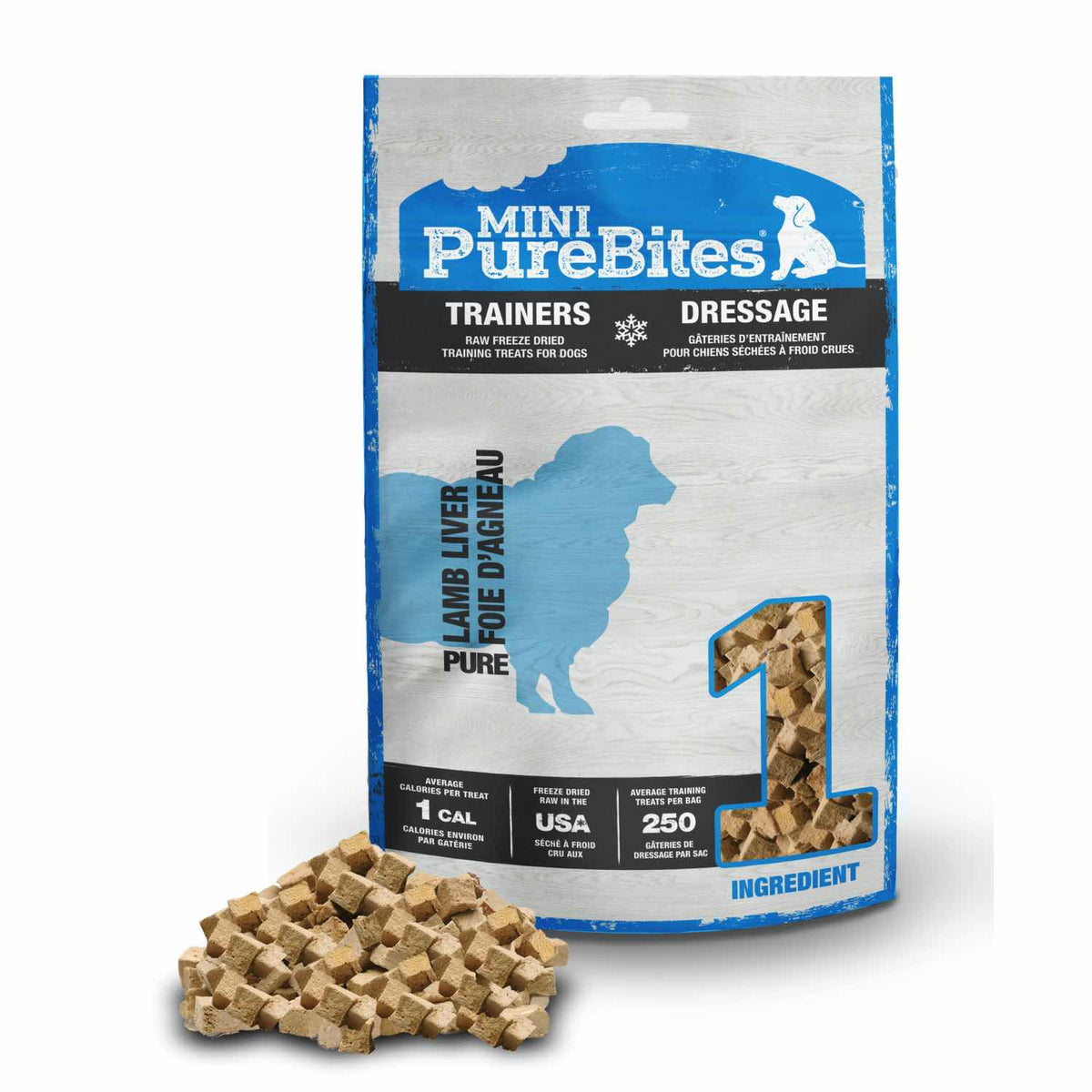Mini PureBites Trainers for Dogs - Lamb Liver - product image 1