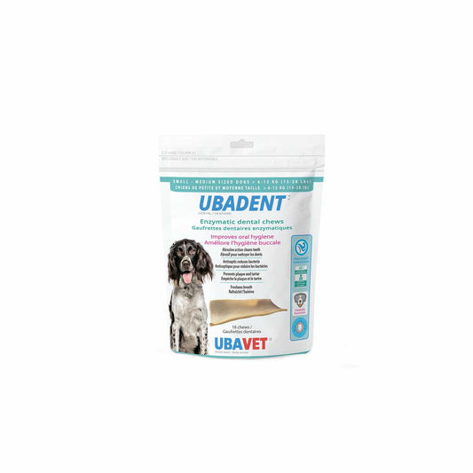 Ubadent Enzymatic Dental Chews for Dogs - Medium - product image 1