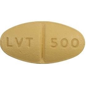 Levetiracetam, 500 mg, 100 Tablets - view 2