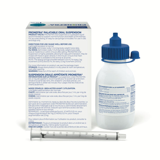 Pronefra Palatable Oral Suspension for Cats and Dogs - 60 mL - product image 2