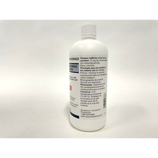 Pms-Metoclopramide Oral Solution, 1 mg/ml, 500 mL - view 2