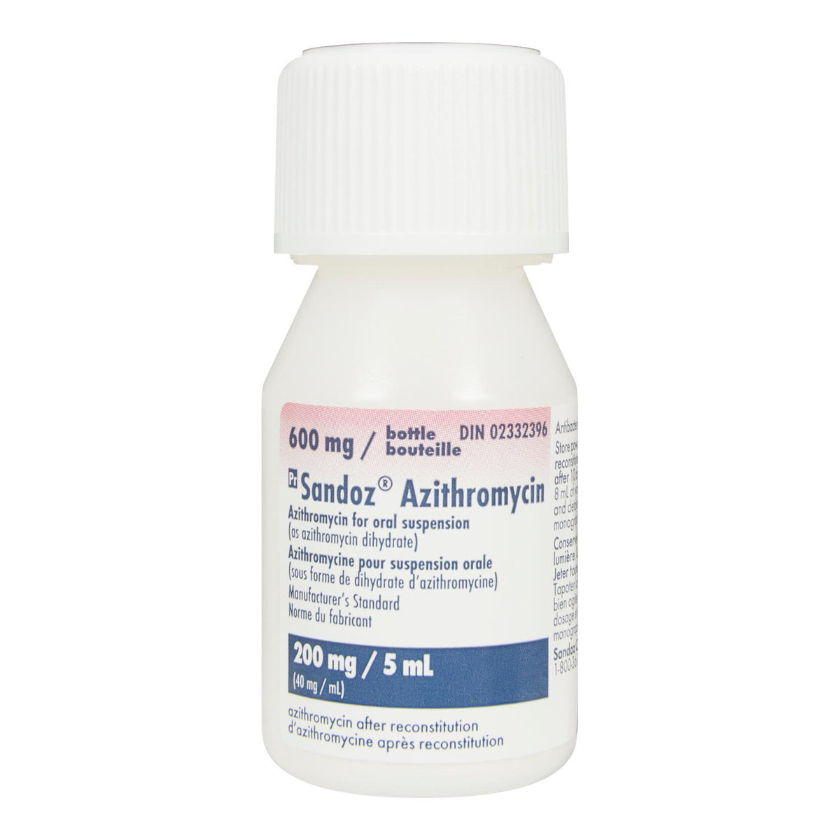 Azithromycin Powder for Suspension 1 Bottle of 15 mL Per Box - view 2