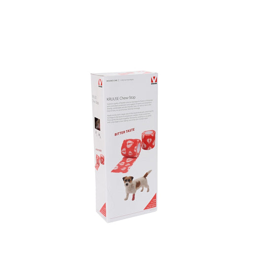 Cohesive Bandage Chew-Stop 4.5 m Roll (Red) (5 cm), Pack of 10 Rolls - Default Title - product image 2