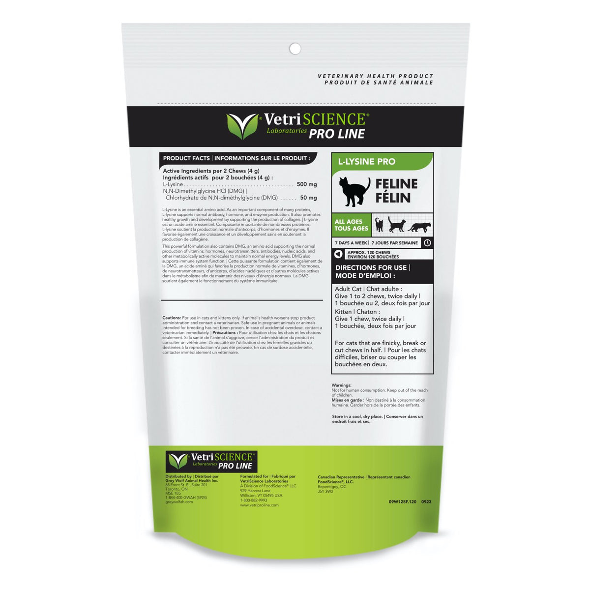 L-Lysine Pro for Cats (Original) 120 Soft Chews - Default Title - product image 2