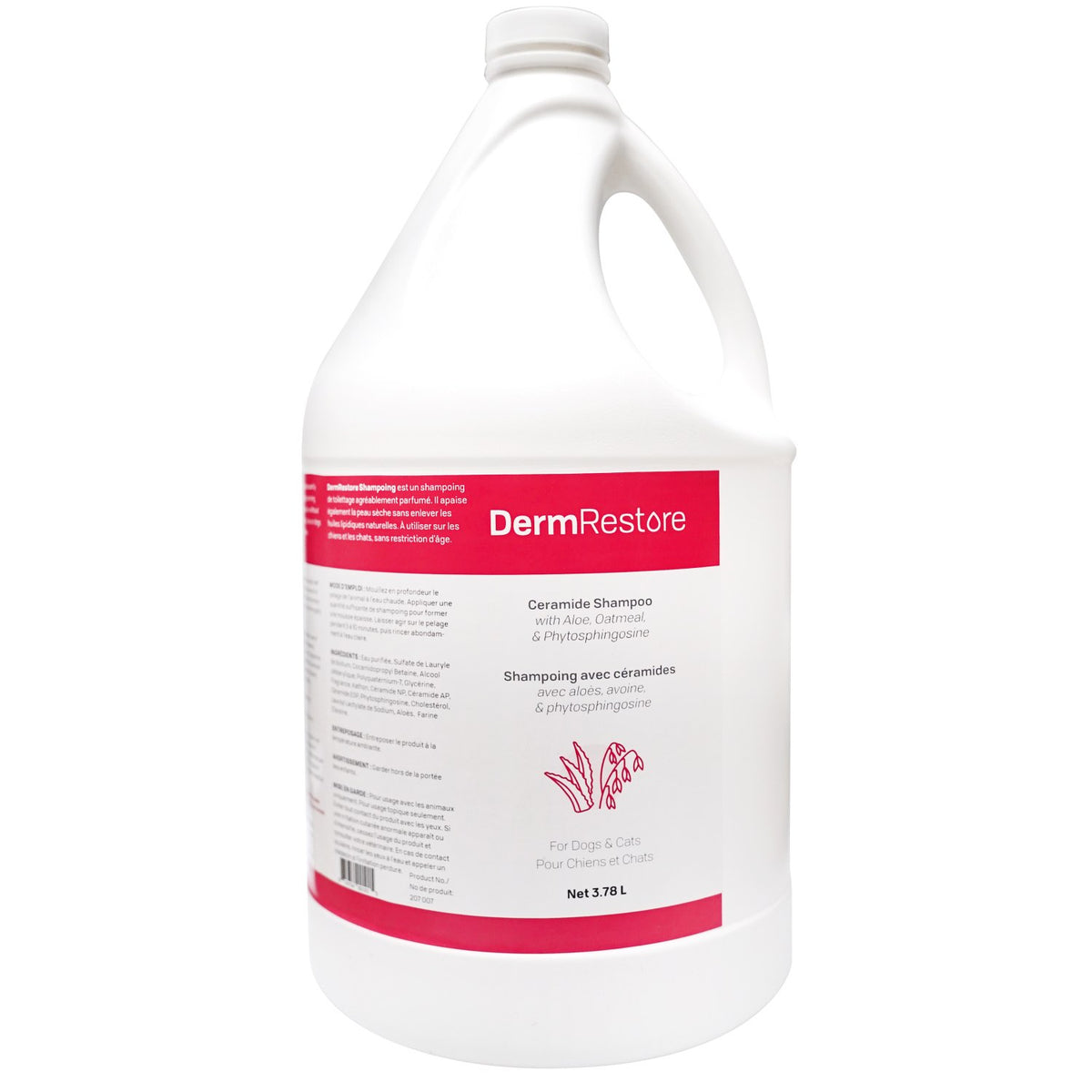 Shampoo Dermrestore for Cats and Dogs - 3.78 L - product image 1