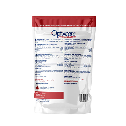 Optixcare Eye Health Chews for Cats and Dogs (Original) 270 g Bag - Default Title - product image 2