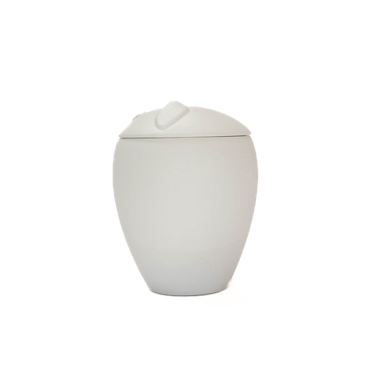 Urn Stoneware-White Dog for Pets 1 Unit - Default Title - product image 2