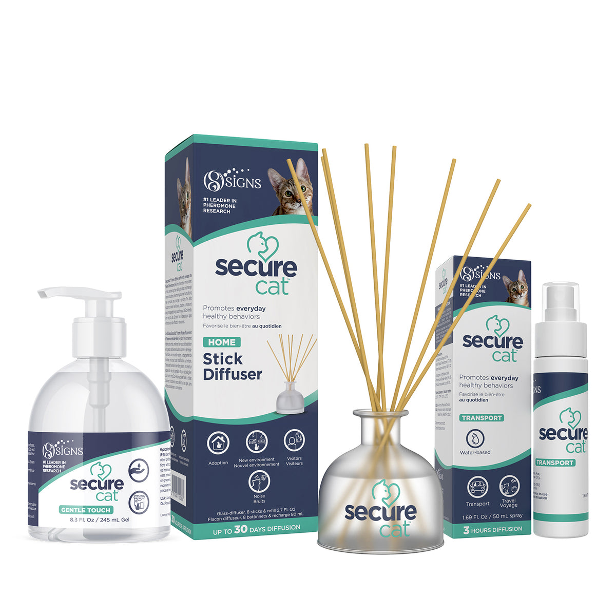 SecureCat Home Starter Kit (Diffuser + Refill) for Cats - Default Title - product image 4