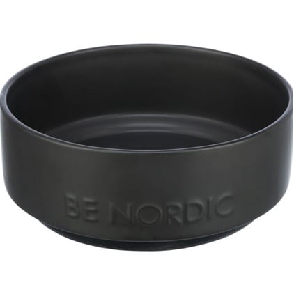 Bowl Ceramic Be Nordic for Cats and Dogs - Black - product image 1
