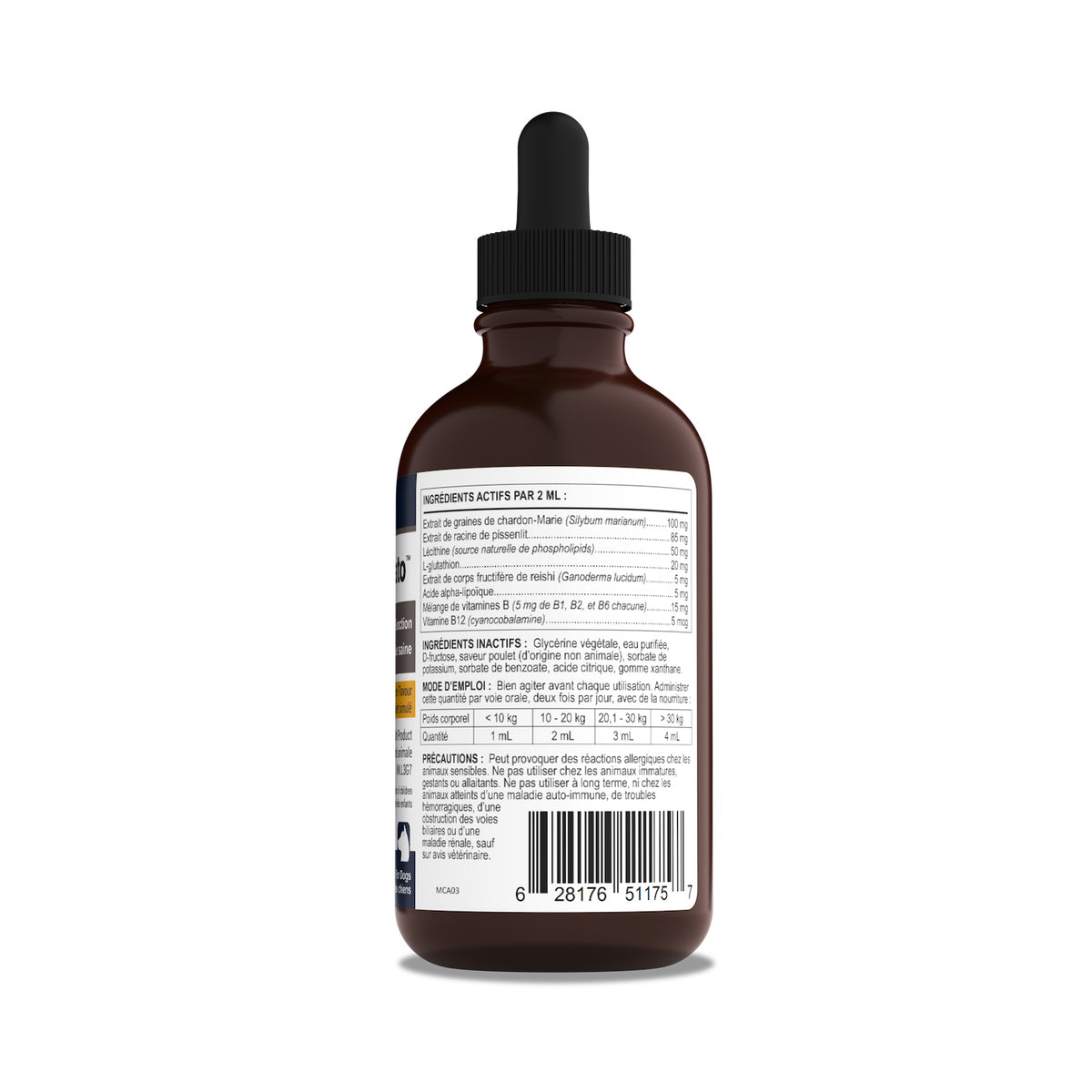 Rx Vitamins Liquid Hepato for Dogs - Chicken - product image 3