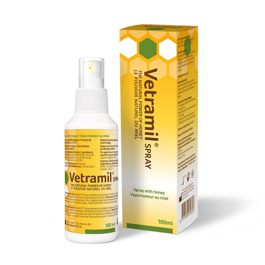 Vetramil Spray with Honey for Dogs 100 mL Spray Bottle 19 % - Default Title - product image 1