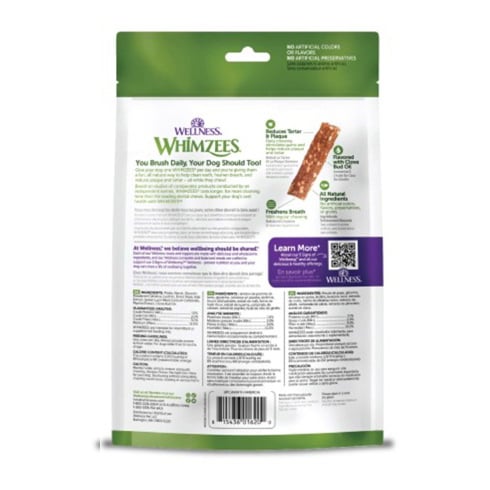 Whimzees Veggie Strip for Medium Dogs (Original) 14 Strips - Default Title - product image 2