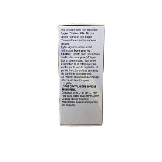 Nevanac Ophthalmic Suspension, 1 mg/ml, 5 mL - view 2
