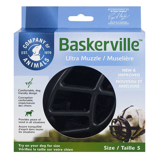Ultra Muzzle for Dogs, Black, 5 - Default Title - product image 2