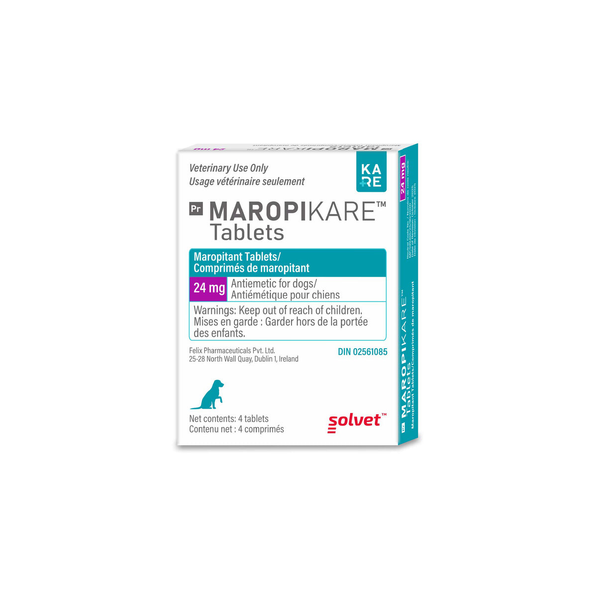 MaropiKare Tablet for Dogs, 24 mg, 4 Tablets