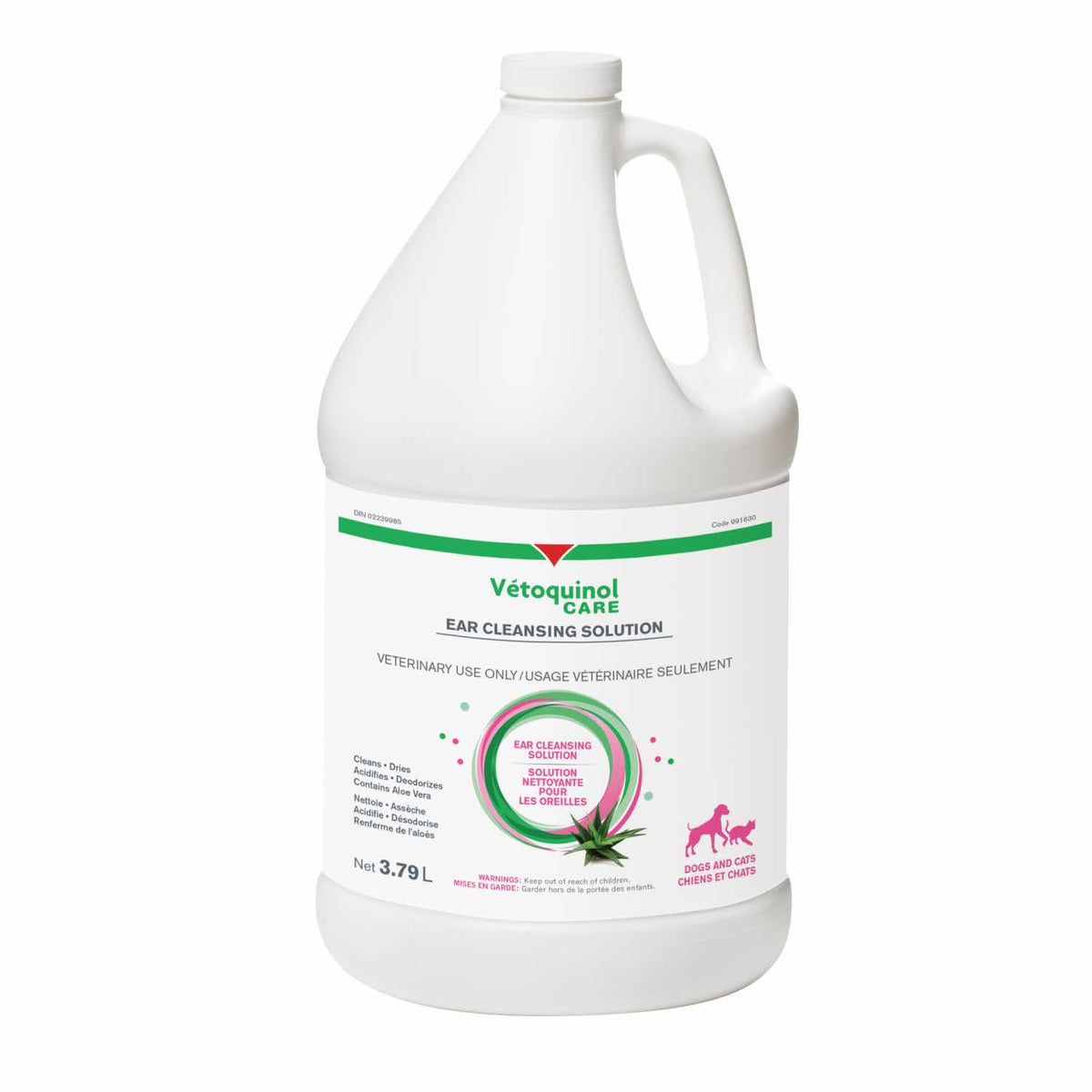 Ear Cleansing Solution for Cats and Dogs - 3.79 L - product image 1